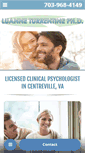 Mobile Screenshot of centrevillepsychologist.com