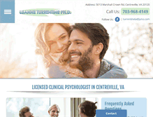Tablet Screenshot of centrevillepsychologist.com